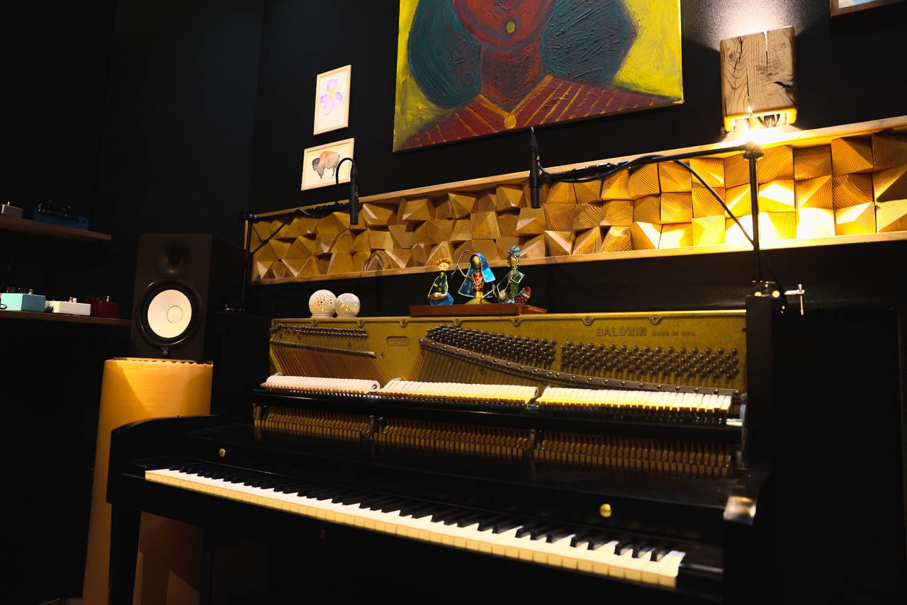 Studio detail inside Key Tone Studios