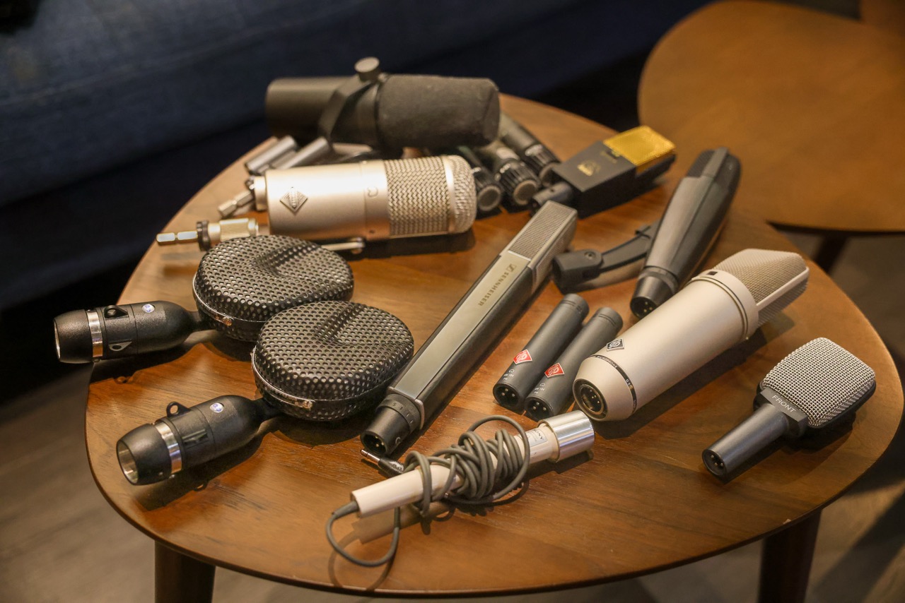 Studio space detail at Key Tone Studios