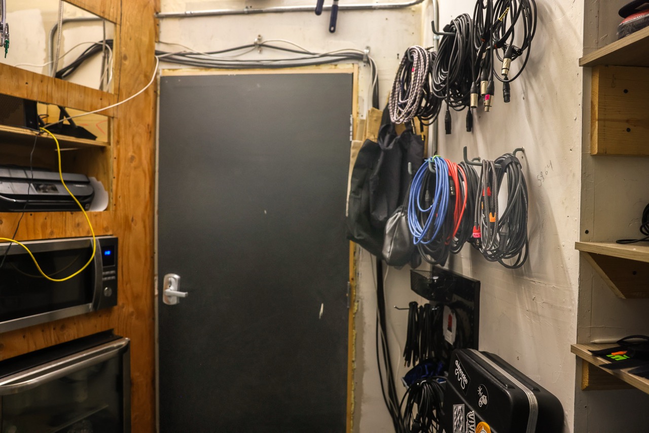 Studio room detail at Key Tone Studios