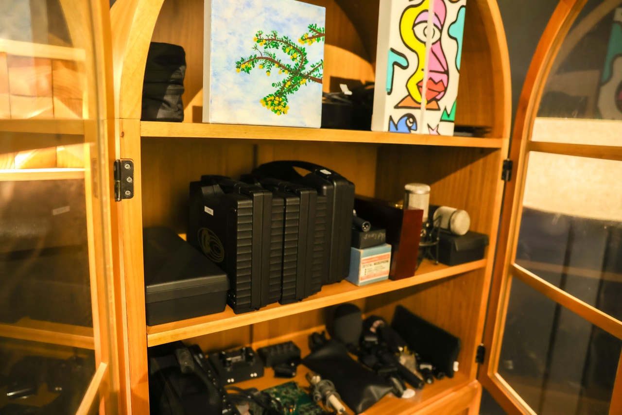 Studio image with equipment at Key Tone Studios